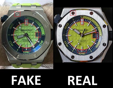 ap watches fake vs real|authentic audemars piguet.